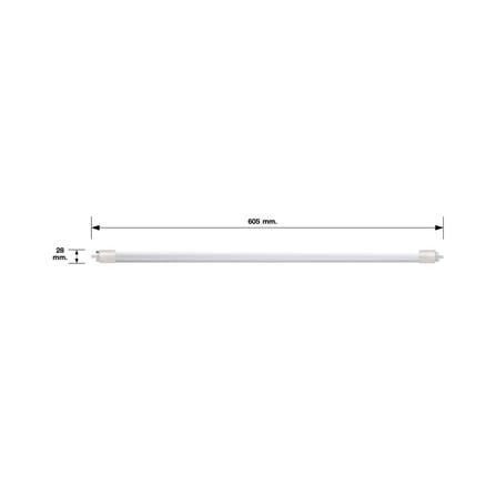 หลอด LED สั้น NAGAS T8 ECO BRIGHT 10 วัตต์ DAYLIGHT G13_4