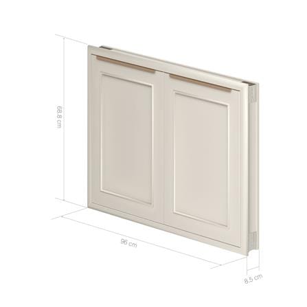บานซิงค์คู่ KING PLATINUM 65 - VENICE 96x68.8 ซม. สีโธฟู_4