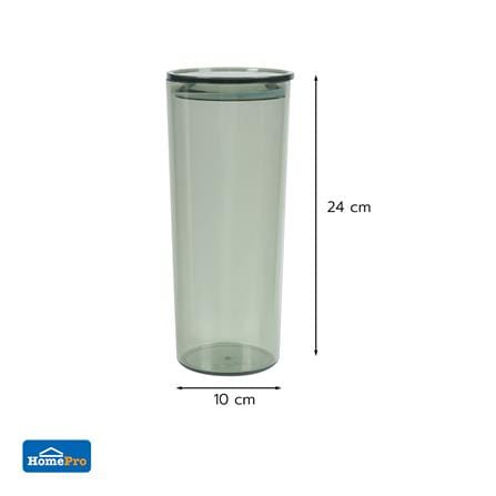 ขวดโหล PET ฝาดึง KECH RUSHY 1300 มล. สีเขียว/ใส_3