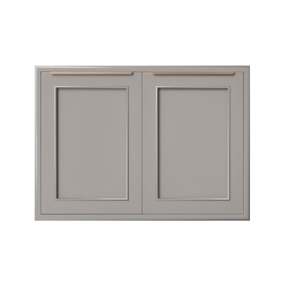 บานซิงค์คู่ KING PLATINUM 65 - VENICE 96x68.8 ซม. สีเอิร์ลเกรย์