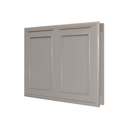 บานซิงค์คู่ KING PLATINUM 65 - VENICE 96x68.8 ซม. สีเอิร์ลเกรย์_1