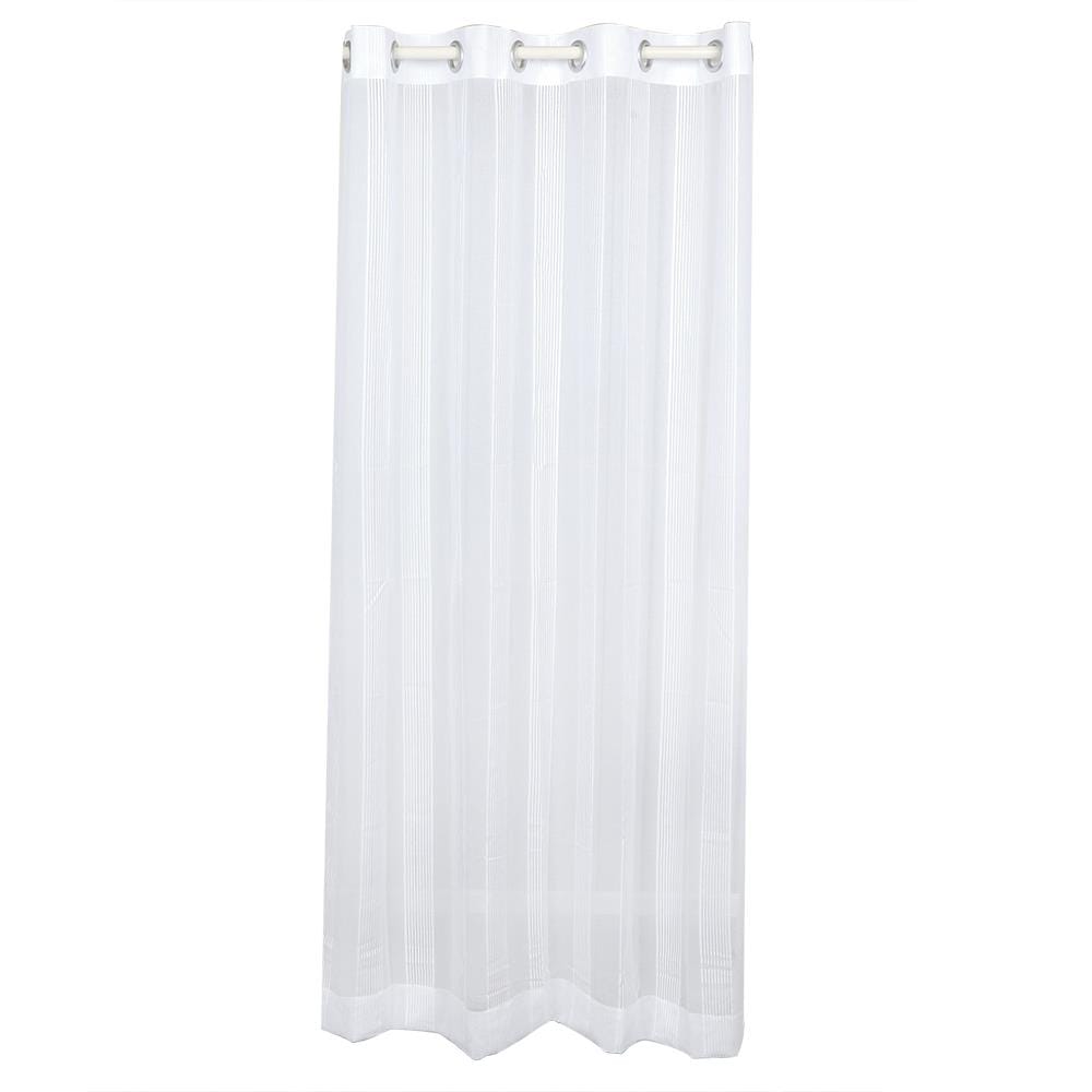 ผ้าม่านโปร่ง EYELET สั่งตัด HOME LIVING STYLE TEMPO สีขาว