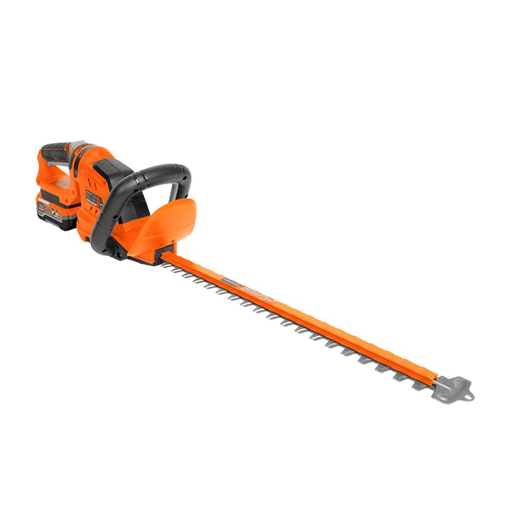 เครื่องตัดแต่งพุ่มไร้สาย (พร้อมแบตเตอรี่) PUMPKIN S20CH 20 โวลต์