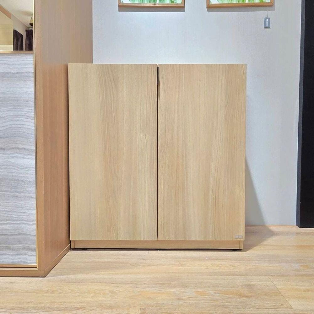 ตู้วางรองเท้า SB FURNITURE MODIO 19240623 80 ซม. สีไม้