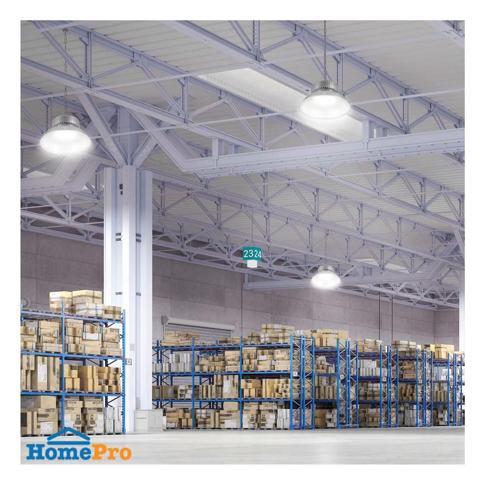 โคมไฮเบย์ LED LAMPTAN BULKY 300 วัตต์ DAYLIGHT สีเงิน