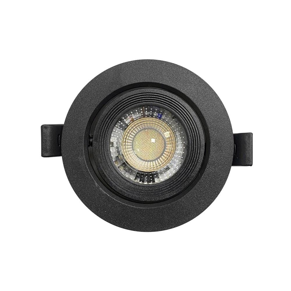 ดาวน์ไลท์ LED RACER HG ADJUST 3 นิ้ว 5 วัตต์ DAYLIGHT/COOL WHITE/WARM WHITE สีดำ