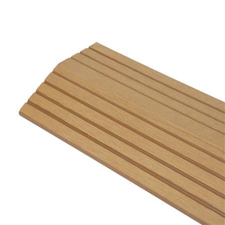 ตัวจบทางเท้า WPC ลายตรง SPRING 30x7.5 ซม. สีน้ำตาล_3