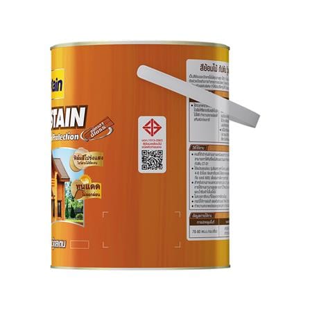 สีย้อมไม้ ชนิดเงา CAPTAIN WOODSTAIN CW16N สีมะฮอกกะนี 1 แกลลอน_2
