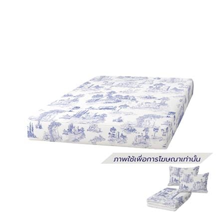 ที่นอนปิกนิก LEILALYNN PRINCESS GARDEN 114x200 ซม. สี WHITE_0