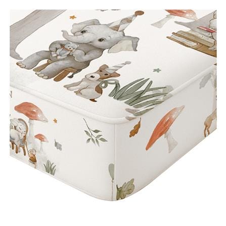 ที่นอนปิกนิก LEILALYNN SAFARI FESTIVAL 114x200 ซม. สี WHITE_2