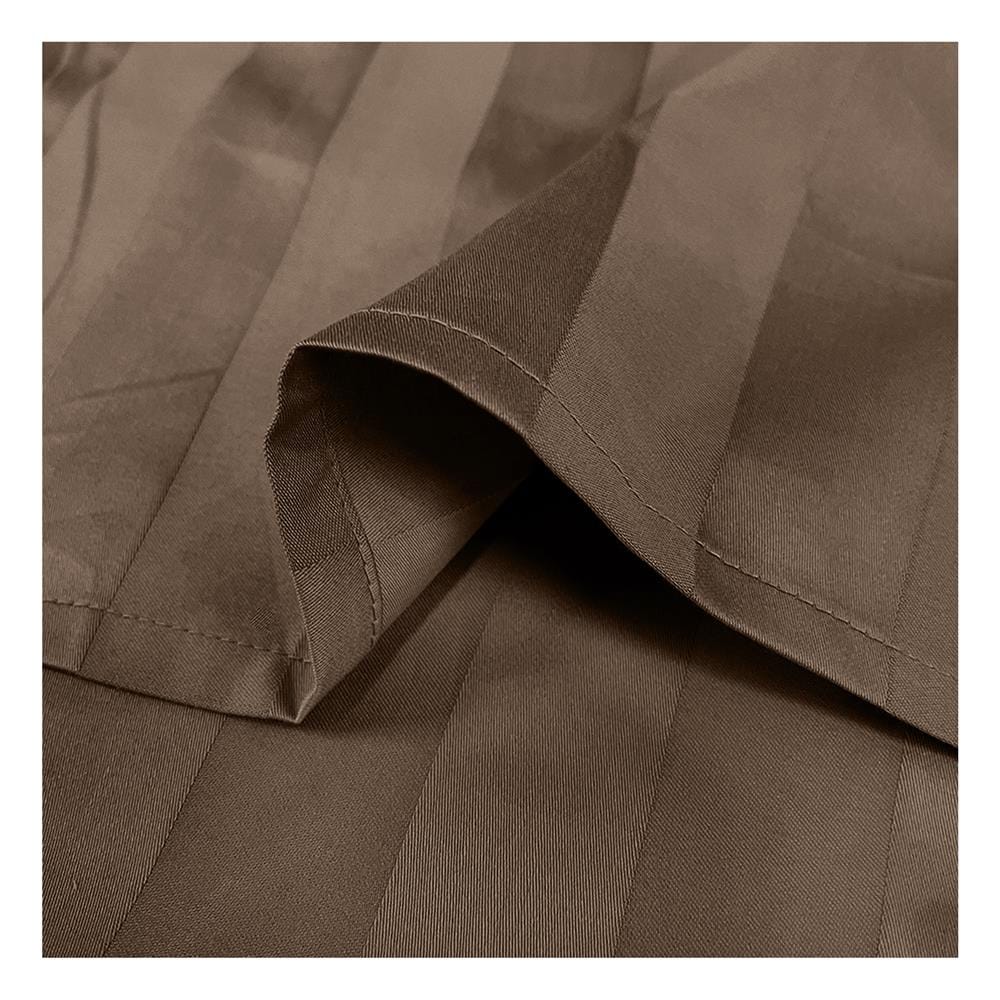 ปลอกผ้านวม PICASSO MICRO 300TC STRIPE 90x100 นิ้ว สี BROWN