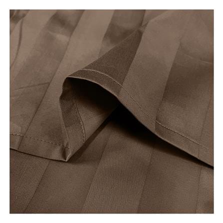 ปลอกผ้านวม PICASSO MICRO 300TC STRIPE 90x100 นิ้ว สี BROWN_2
