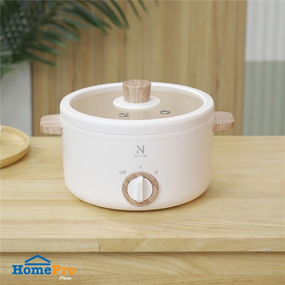 หม้ออเนกประสงค์ NIKITO NK-ETP01 สีขาว 1.5 ลิตร