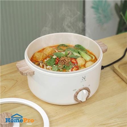 หม้ออเนกประสงค์ NIKITO NK-ETP01 สีขาว 1.5 ลิตร_4