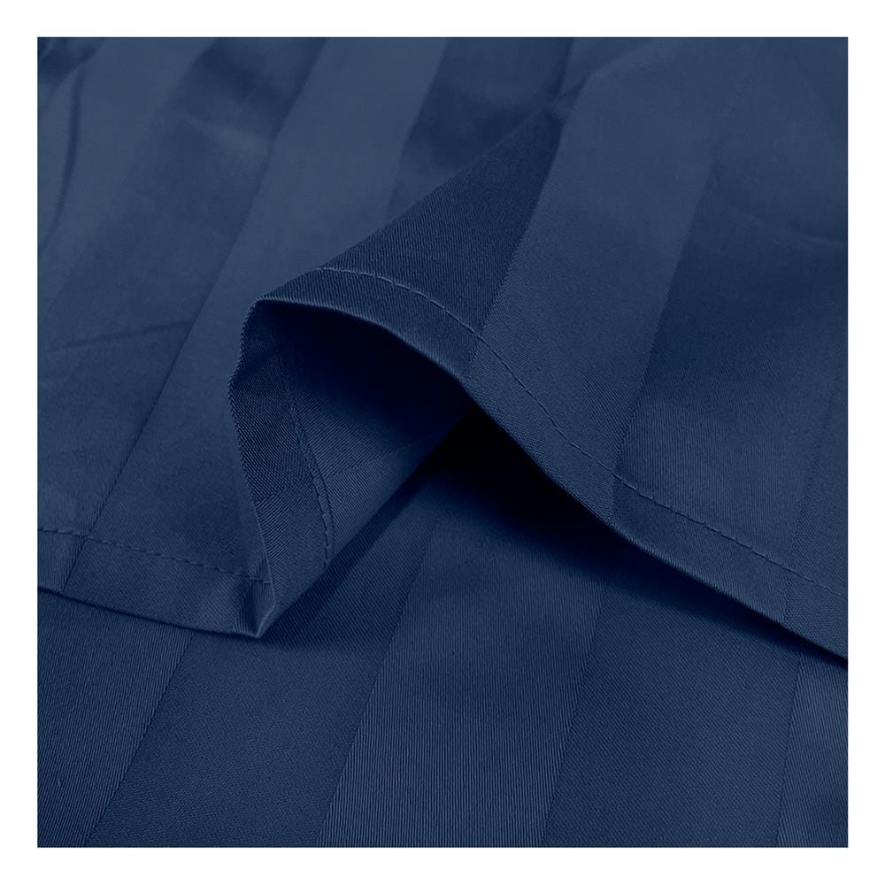 ปลอกผ้านวม PICASSO MICRO 300TC STRIPE 90x100 นิ้ว สี NAVY BLUE