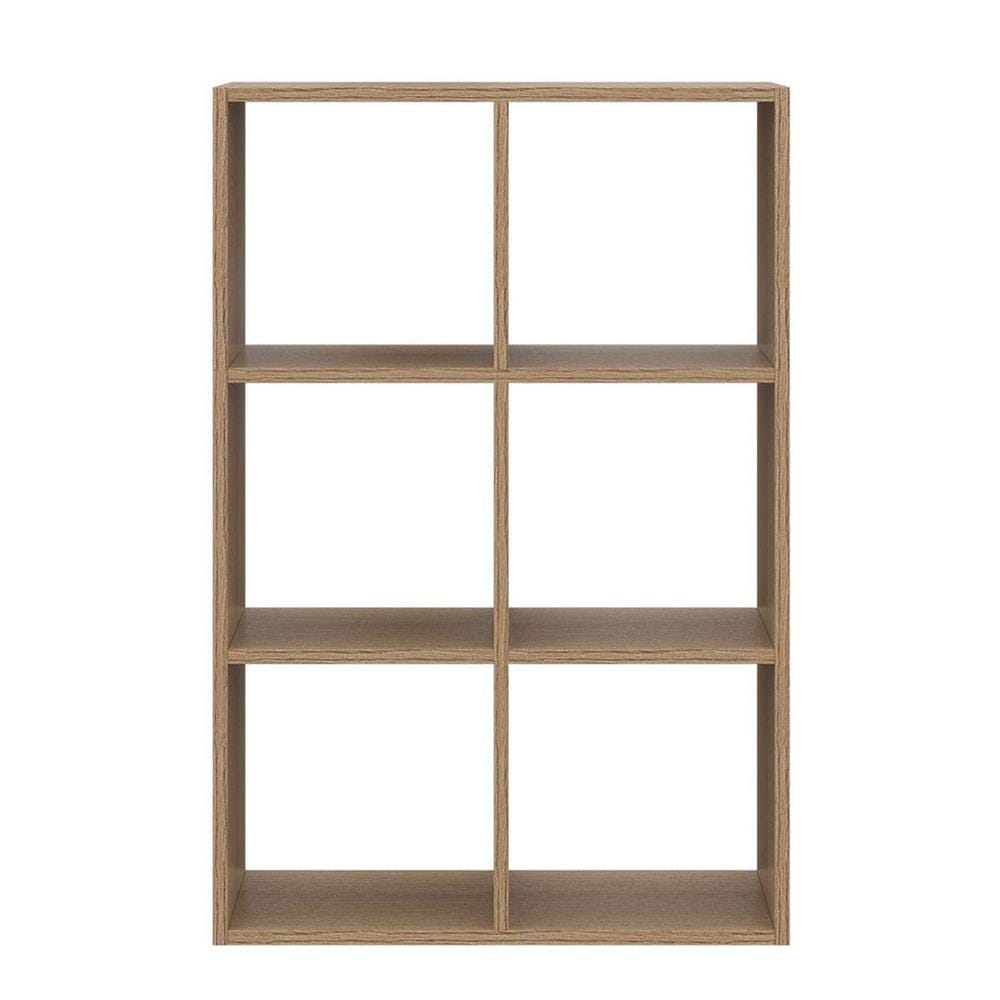 ชั้นวางของโล่ง 6 ช่อง KONCEPT TOMO 19238909 63 ซม. สีโอ๊ค