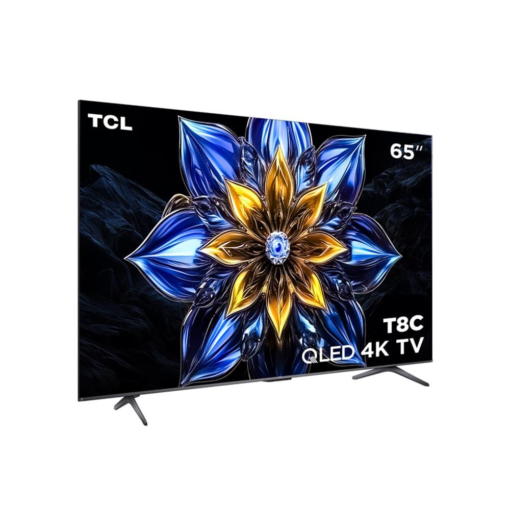 ทีวีคิวแอลอีดี 65 นิ้ว TCL (4K, QLED, GOOGLE TV) 65T8C