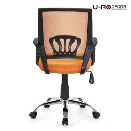 เก้าอี้สำนักงาน U-RO DECOR MOON สีส้ม_4