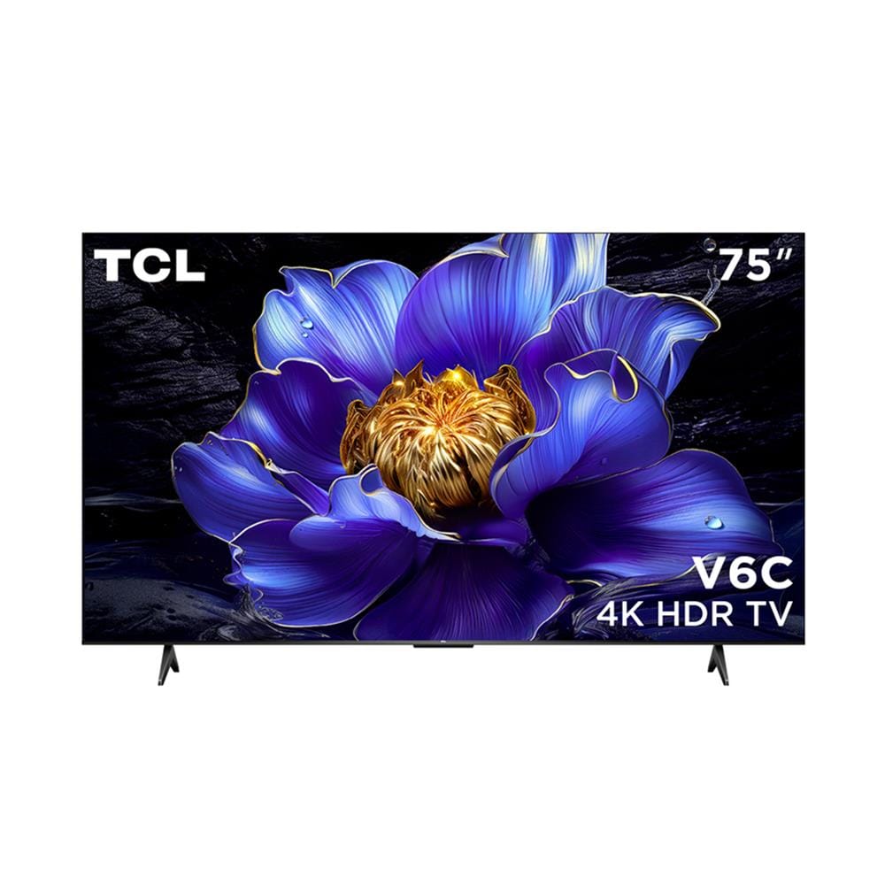 ทีวีแอลอีดี 75 นิ้ว TCL (4K, LED, GOOGLE TV) 75V6C