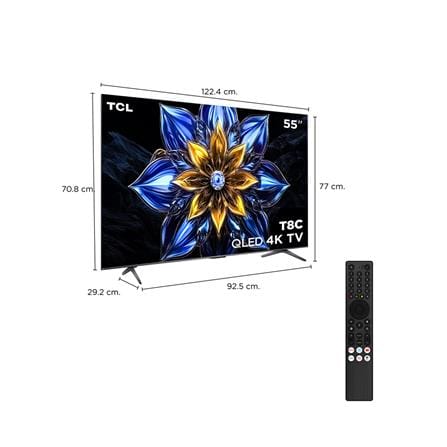 ทีวีคิวแอลอีดี 55 นิ้ว TCL (4K, QLED, GOOGLE TV) 55T8C_7