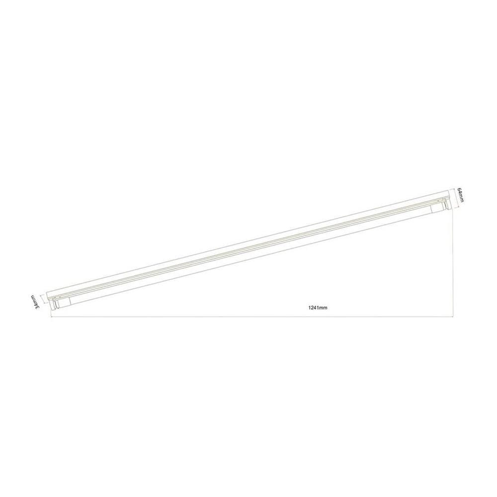 ชุดรางนีออน LED SYLVANIA T8 ESYDE 18 วัตต์ DAYLIGHT