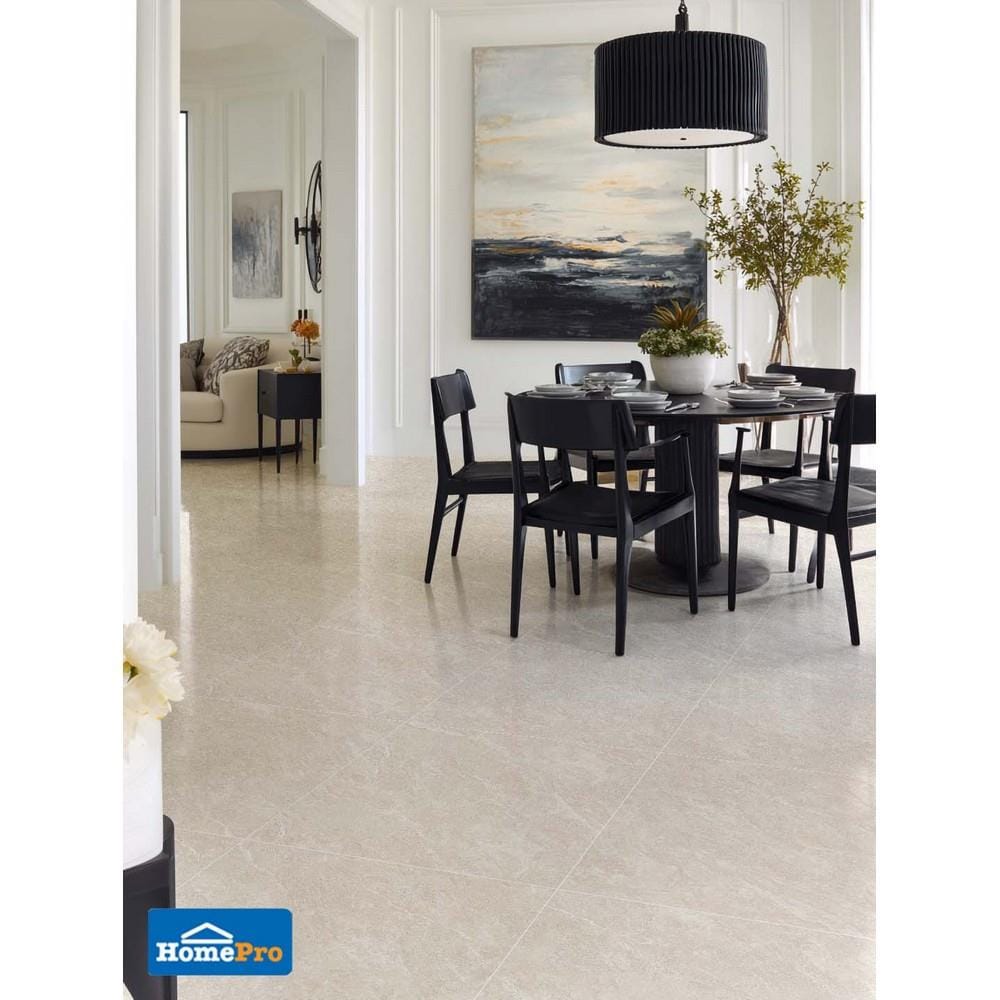 กระเบื้องพื้น 60x60 ซม. COTTO เวโรน่า เบจ (POL) PM 1.44 ตร.ม.
