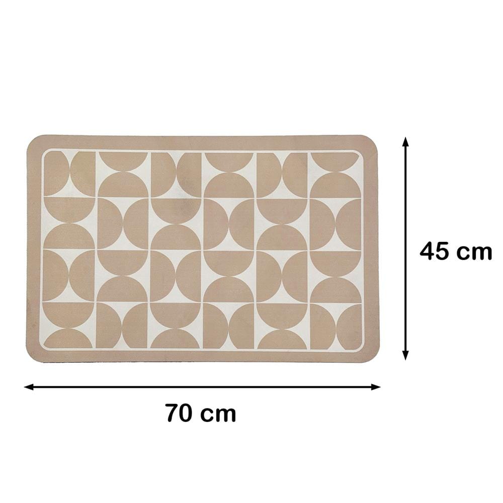 พรมพียู HOME LIVING STYLE MONY 45x70 ซม. สีน้ำตาล