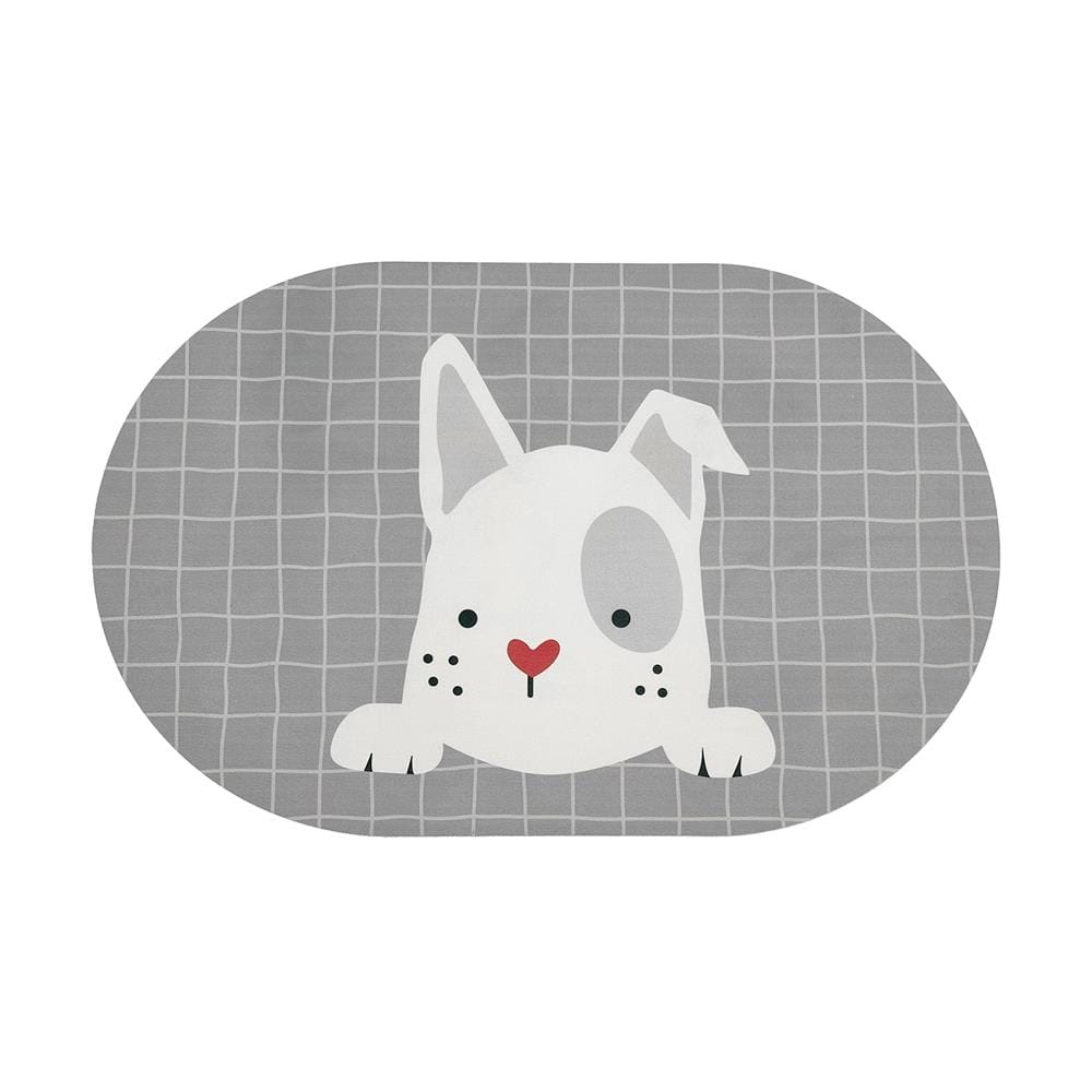 พรมพียู HOME LIVING STYLE BUDDY 45x70 ซม. สีเทา