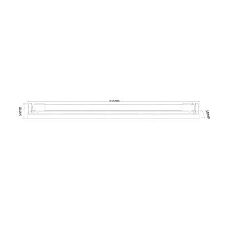 ชุดรางนีออน LED SYLVANIA T8 ESYDE 9 วัตต์ DAYLIGHT_2