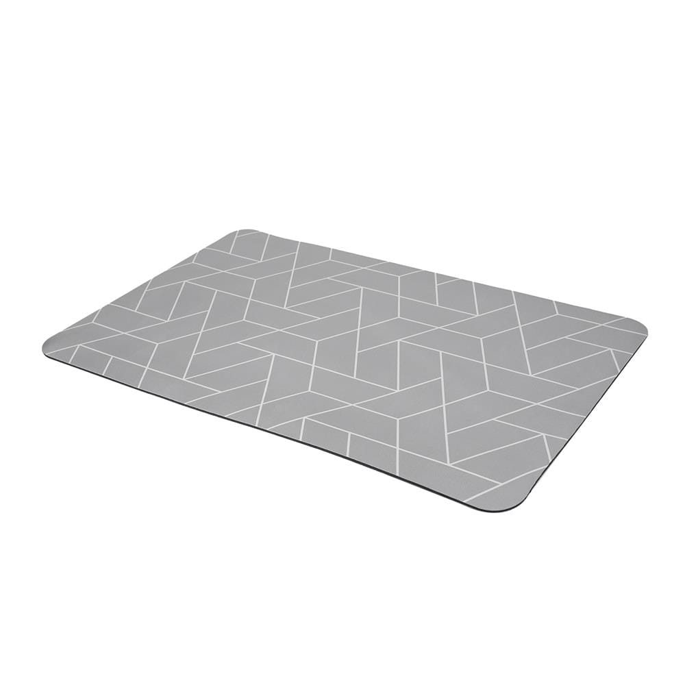 พรมพียู HOME LIVING STYLE LUCA 45x70 ซม. สีเทา