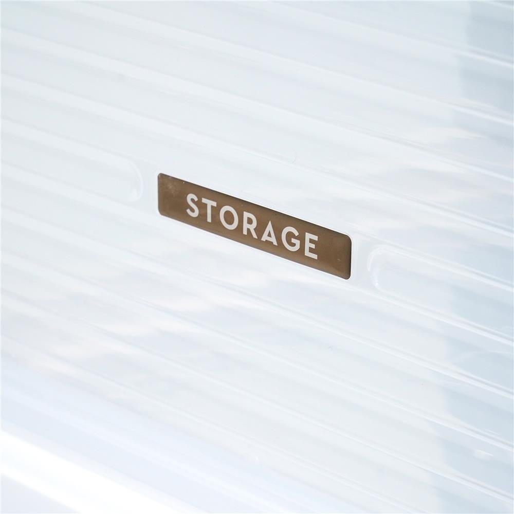 ชั้นลิ้นชัก 3 ชั้น STACKO AUGA 41x40x81.6 ซม. สีขาว