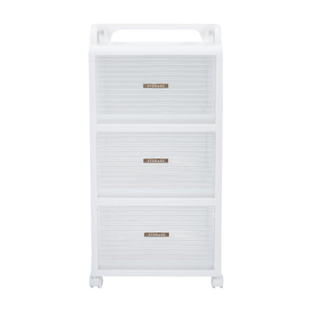 ชั้นลิ้นชัก 3 ชั้น STACKO AUGA 41x40x81.6 ซม. สีขาว_2