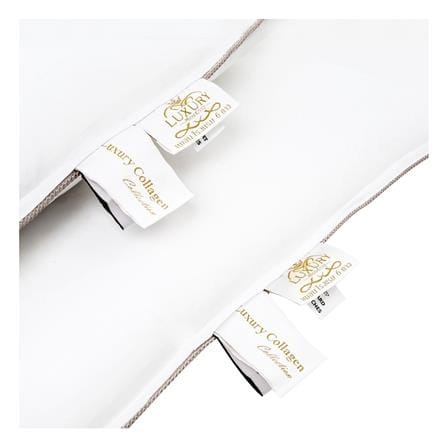 หมอนหนุน ไมโครไฟเบอร์ LUXURY PILLOW COLLAGEN COOLMAX SOFT 24x35 นิ้ว_2