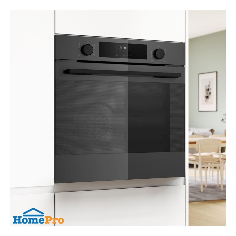 เตาอบฝังดิจิตอล BOSCH HJA715BN0K สีเทา