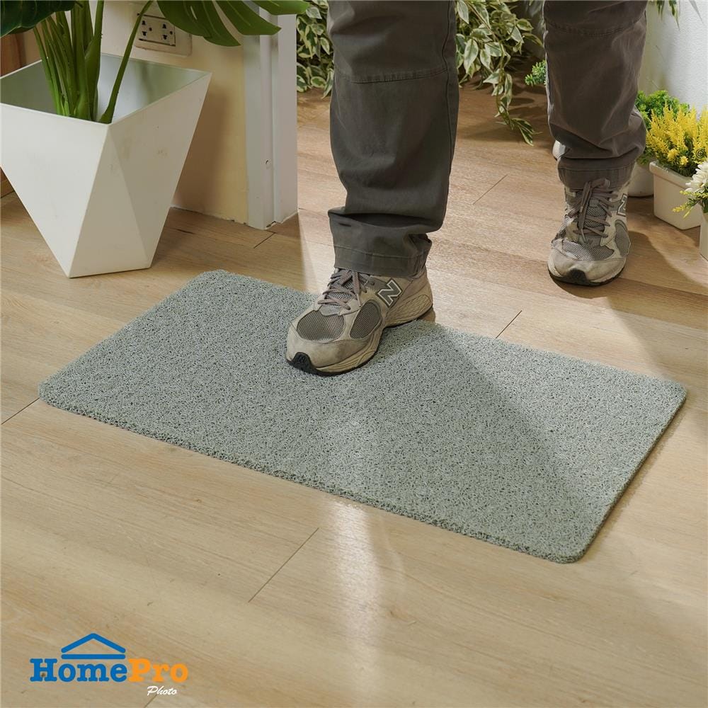 พรมเช็ดเท้าดักฝุ่น HOME LIVING STYLE MATTY 43X75 ซม. สีเขียว