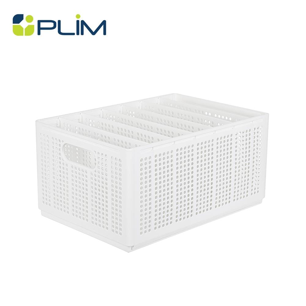 กล่องจัดเก็บอเนกประสงค์ PLIM FLODEE SIZE M สีขาว