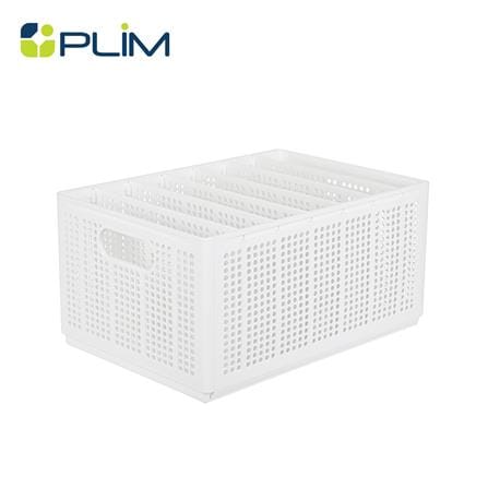 กล่องจัดเก็บอเนกประสงค์ PLIM FLODEE SIZE M สีขาว_0