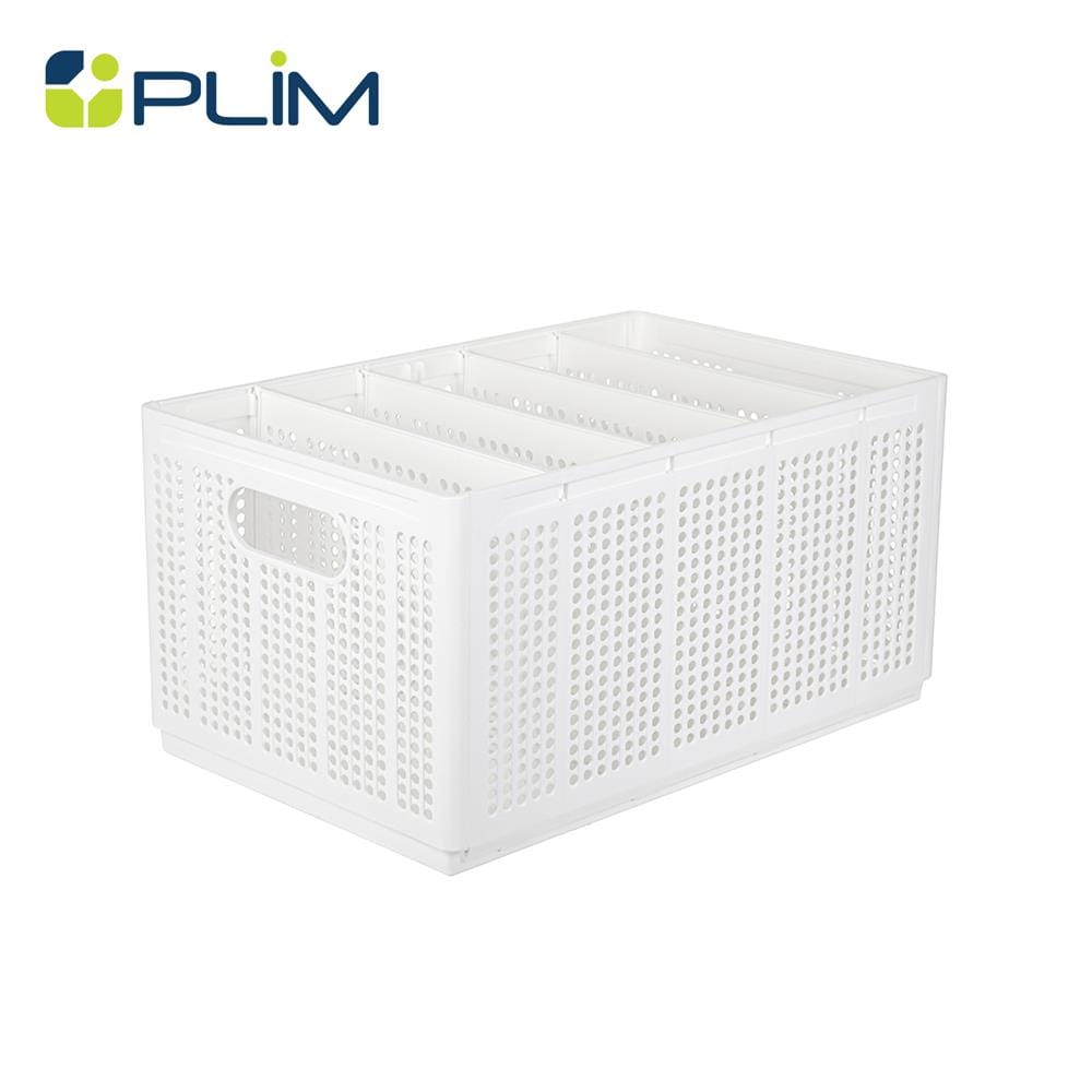 กล่องจัดเก็บอเนกประสงค์ PLIM FLODEE SIZE L สีขาว