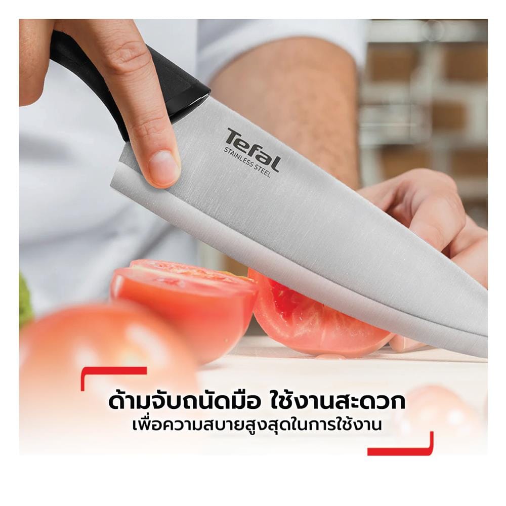 มีดปอก TEFAL COMFORT 9 ซม. สีเงิน