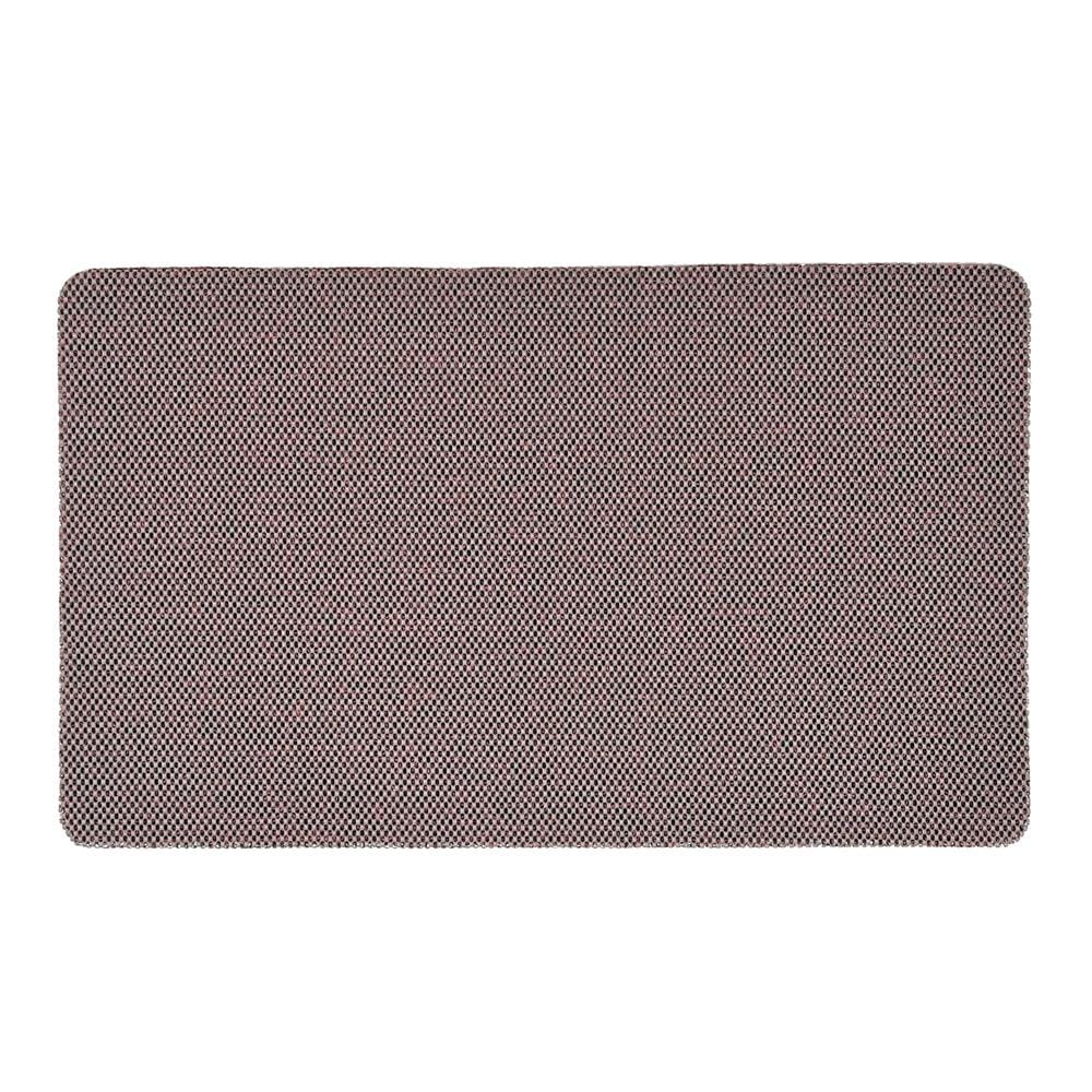 พรมเช็ดเท้าดักฝุ่น HOME LIVING STYLE MATTY 43X75 ซม. สีแดง/ดำ
