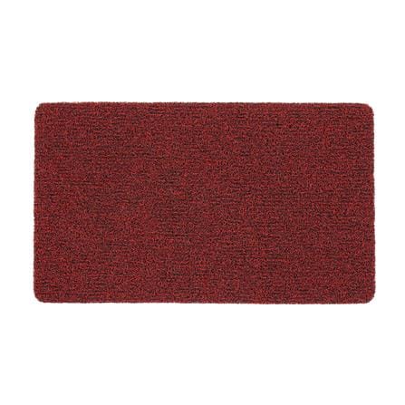 พรมเช็ดเท้าดักฝุ่น HOME LIVING STYLE MATTY 43X75 ซม. สีแดง/ดำ