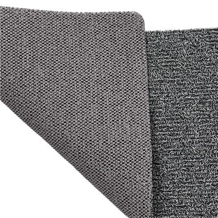 พรมเช็ดเท้าดักฝุ่น HOME LIVING STYLE MATTY 43X75 ซม. สีเทา/ดำ_1