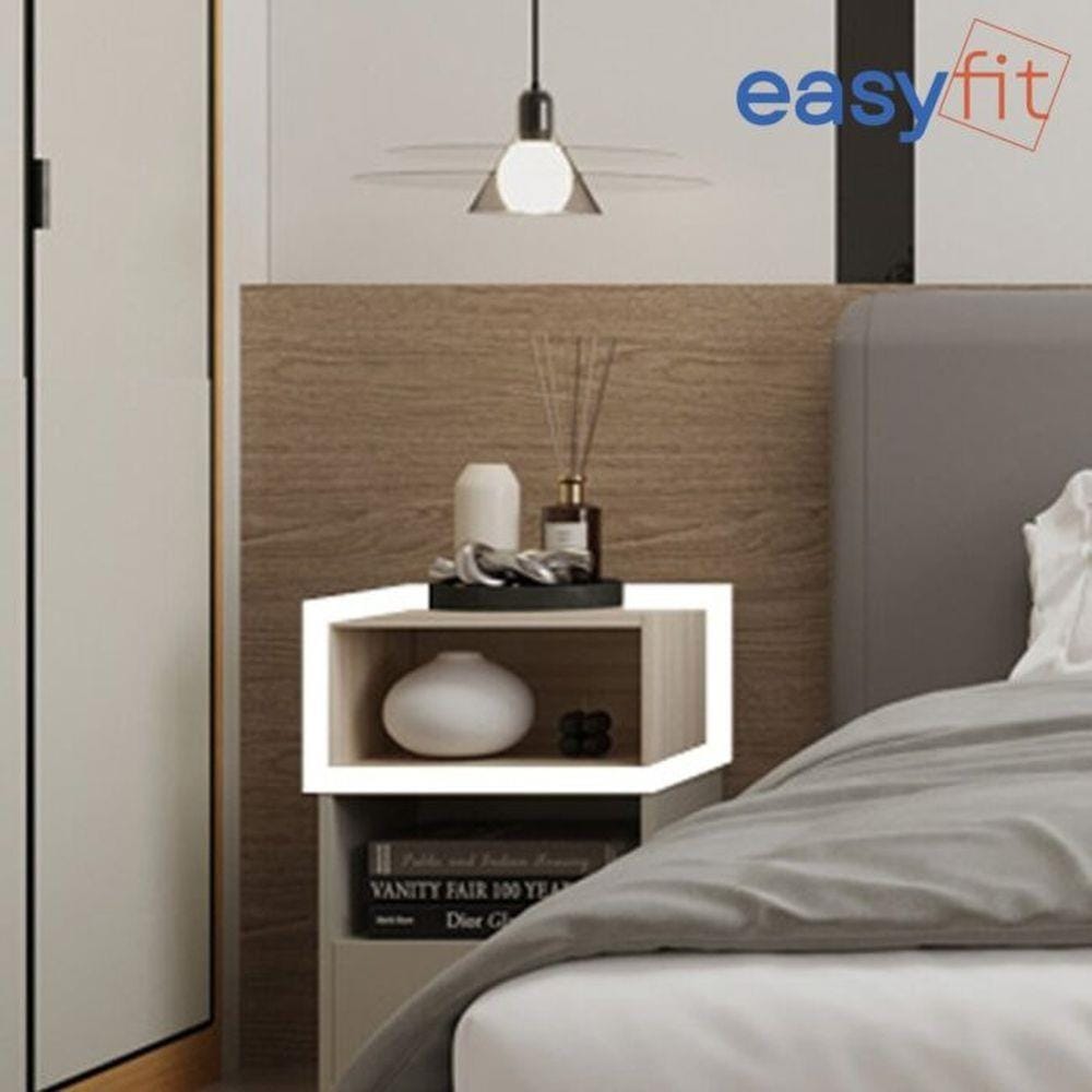 ตู้เตี้ยบานโล่ง SB FURNITURE EASYFIT 19240077 20 ซม. สีแคนยอนโอ๊ค