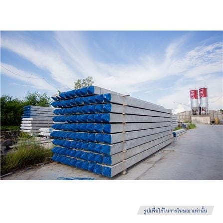 เสาเข็มอัดแรง สี่เหลี่ยมตัน DT CONCRETE 15x15x300 ซม._1