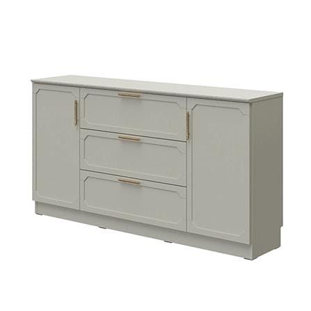 ตู้เตี้ยบานผสม SB FURNITURE QUINN 19239999 150 ซม. สีเทา_0