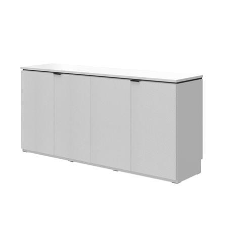 ตู้เตี้ยบานเปิด SB FURNITURE KEITH 19238504 160 ซม. สีขาว_0
