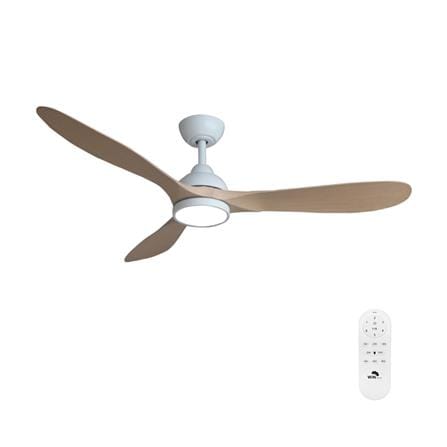 พัดลมโคมไฟ LED WINFAVOUR WFDC52/DC86(WH) 52 นิ้ว 24 วัตต์ DAYLIGHT/COOL WHITE/WARM WHITE สีขาว/น้ำตาล_0