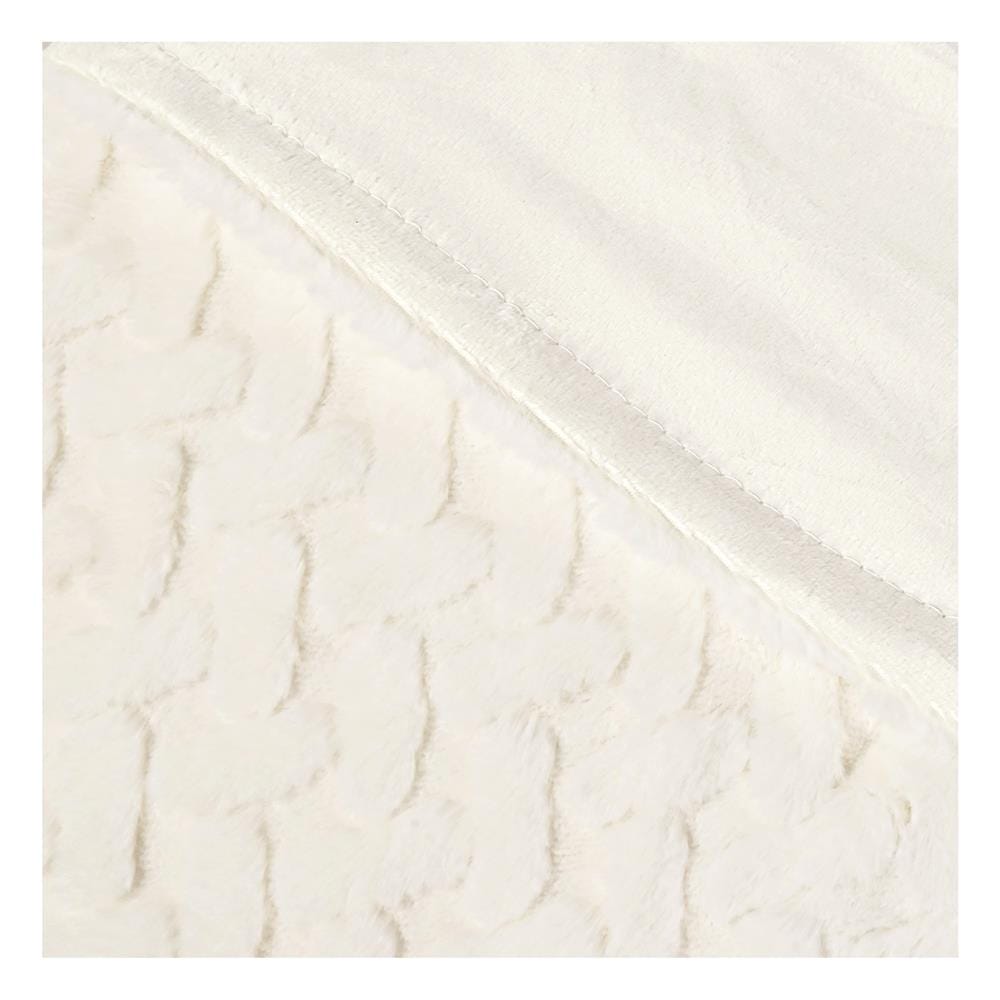 ผ้าห่ม BENETTA MILLY 70x90 นิ้ว สี CREAM