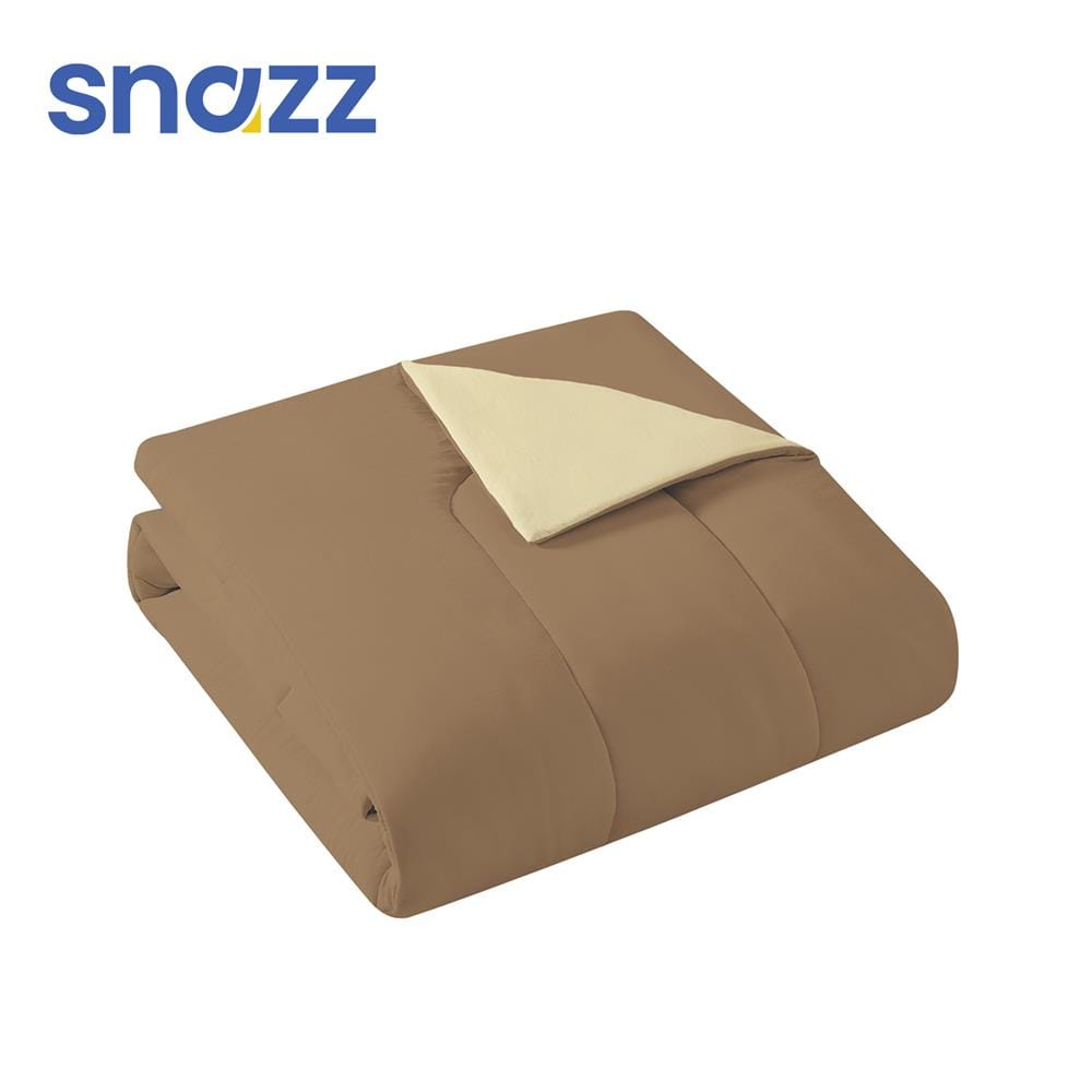 ผ้านวม SNAZZ ARON 70x90 นิ้ว สี BROWN