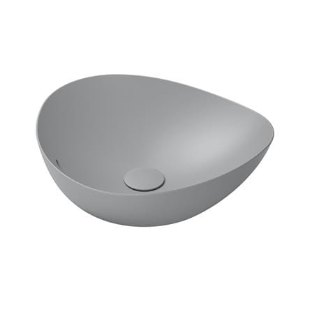 อ่างล้างหน้าวางบนเคาน์เตอร์ TOTO LW4704-MGR สีเทา_0